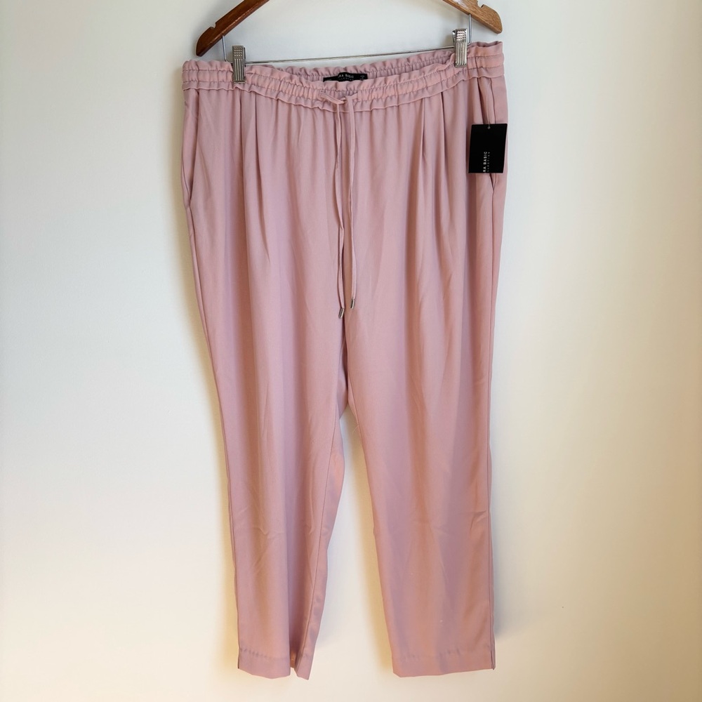 New Zara Basics Pink Pants